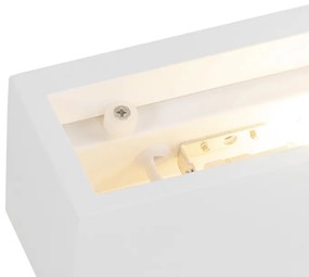 Nowoczesna lampa ścienna biała - Santino Novo