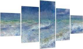 Obraz - Pierre-Auguste Renoir, Seascape, reprodukcje (125x70 cm)