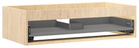 Mexen Box-A korpus szafki podumywalkowej 90 cm, 1 szuflada, dąb - 91AX0-0900-235-1-81