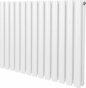 Grzejnik kolumnowy owalny – 600 mm x 780 mm – biały