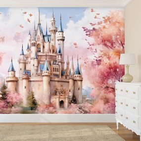 Fototapeta - Malowany zamek (196x136 cm)
