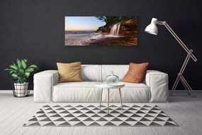 Zdjęcie na płótnie Orzeźwiający Spad Wody