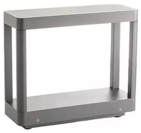 Redo 90580 - Zewnętrzna lampa LED WAKE, 8W, 230V, 3000K, 20 cm, IP65, antracyt