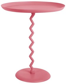 Metalowy okrągły stolik ø 44 cm Zig Zag – Leitmotiv