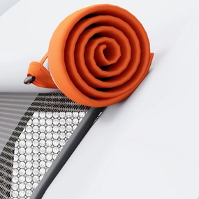 Outsunny Namiot Campingowy do 6 os., Rodzinny, Z oddzielnymi strefami, Wodoodporny, Kremowobiały