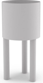 Wysoki kwietnik metalowy Bom H50 cm