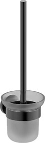 Luisa szczotka toaletowa z uchwytem czarny - Essebagno