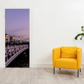 Fototapeta na drzwi - Most Aleksandra III. w Paryżu (95x205cm)