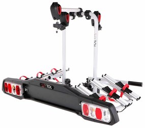 Sixtol Bagażnik rowerowy na hak holowniczy BIKE 3, 3 rowery, M