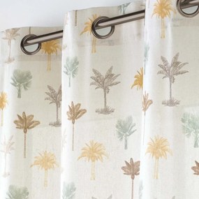 Beżowa zasłona 140x240 cm Palmelia – douceur d'intérieur