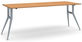 Stół konferencyjny do biura WIDE, 200x80 cm, czereśnia