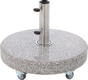Doppler Ekspert 70kg CLICK-IT - mobilny granitowy stojak na parasol