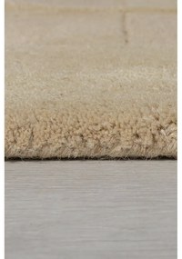 Beżowy okrągły dywan wełniany ø 160 cm Gigi – Flair Rugs