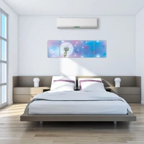 Obraz - Dmuchawiec na wietrze (170x50 cm)