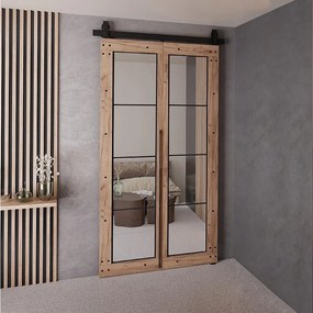 Drzwi Przesuwne QUDIO M6 Dąb Craft Złoty 90