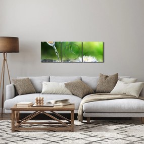 Obraz - Lotos (z zegarem) (90x30 cm)