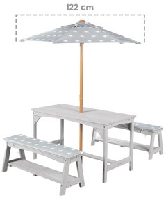 Dziecięcy zestaw ogrodowy 4 szt. Outdoor+ – Roba