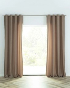 Zasłona BASIC na kółkach 140x280cm cappuccino 1 szt.
