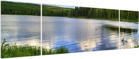 Obraz - Malownicza wioska (170x50 cm)