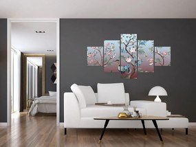 Obraz - Park ptaków (125x70 cm)