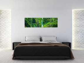 Obraz - Wodospady Madakaripura, Jawa Wschodnia, Indonezja (170x50 cm)