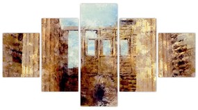 Obraz - Erechtejon, Ateny, Grecja (125x70 cm)
