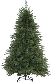 HOMCOM Sztuczna Choinka 1,8 m , Stojak Metalowy, PVC, Zielona | Aosom PL