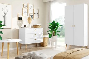 Skandynawska konsola toaletka boho - Geza 5X