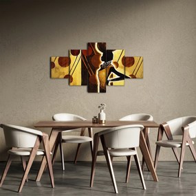 Obraz artystycznego malarstwa starożytnego (125x70 cm)