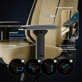 Fotel Diablo X.Eye Prime Broken Gold Normal Size