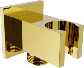 Mexen Cube przyłącze kątowe, złote - 79300-50