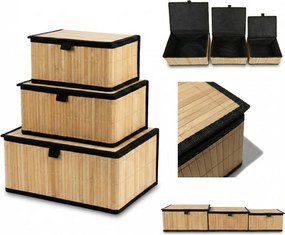 Zestaw zamykanych koszyków w trzech rozmiarach TILVA