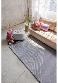 Szara rozkładana sofa z materiału bouclé 247 cm Quinoa – Bonami Selection