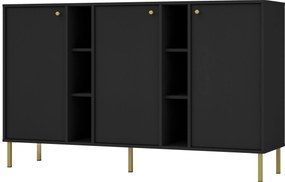 Komoda TORINO 158 cm do Salonu Sypialni Grafit