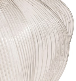 Lampa wisząca szklany klosz PHYLAS kwiat, Ø 27,5 cm