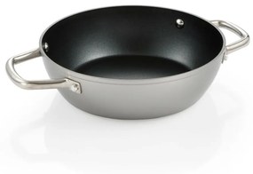 Tescoma Głęboka patelnia GrandCHEF+ średnica 24cm, 2 uchwyty, śred. 24 cm