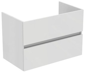 Biała wisząca szafka pod umywalkę 80x55 cm Eurovit+ – Ideal Standard