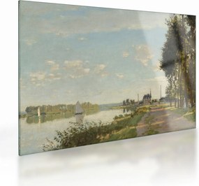 Obraz na szkle - Claude Monet, Argenteuil, reprodukcje (70x50 cm)