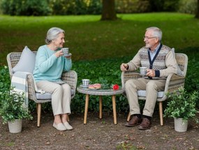 Mały zestaw balkonowy z technorattanu BELICCO