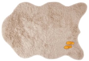 Beżowa sztuczna skóra Tiseco Home Studio Sheepskin, 180x270 cm