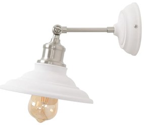Biały kinkiet ø 21 cm Loret – GTV