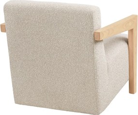 Beżowy fotel Caracas – House Nordic