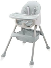 Krzesełko do karmienia szare – ergonomiczne siedzisko dla dzieci