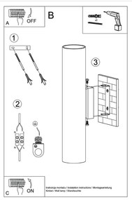 Zielony kinkiet Castro – Nice Lamps