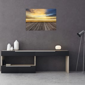 Obraz - Molo z widokiem (70x50 cm)