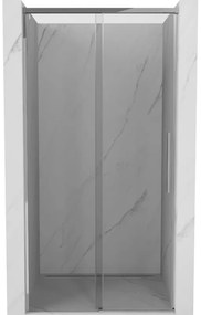 Mexen Rox drzwi prysznicowe rozsuwane 110 cm, transparent, chrom - 8C2-110-000-01-00