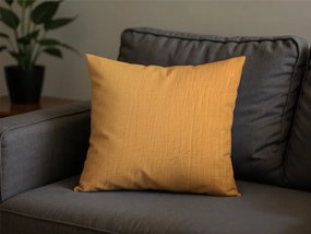 Muślinowa poszewka na poduszkę MUSSARI 45x45 cm, musztardowy