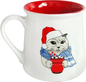 Toro Kubek ceramiczny Xmas Cat, 290 ml