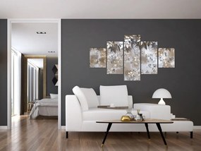 Obraz - Jesienne liście (125x70 cm)