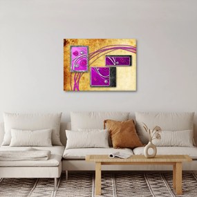 Obraz abstrakcji (70x50 cm)